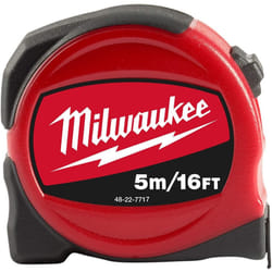 Milwaukee 48227717 Slimline Tape Measure 5m/16ft (Width 25mm)