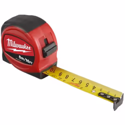 Milwaukee 48227717 Slimline Tape Measure 5m/16ft (Width 25mm)