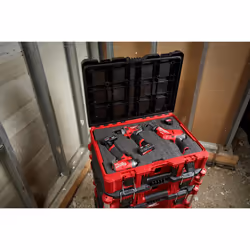 Milwaukee 48228450 PACKOUT Tool Case with Foam Customizable Insert