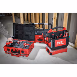 Milwaukee 48228450 PACKOUT Tool Case with Foam Customizable Insert
