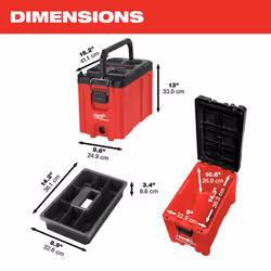 MILWAUKEE'S 48-22-8422 PACKOUT Compact Tool Box (1)