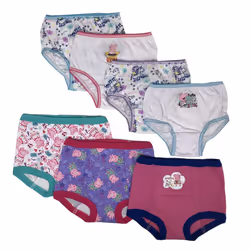 Peppa Pig Girls Toddler Potty Includes Stickers and Tracking Chart Sizes 18M 2T 3T and 4T 7-Pack Starter Kit (3 Training P ...