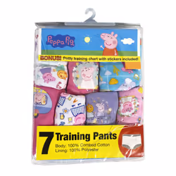 Hasbro Peppa Pig Tg 7Pk Training Pant