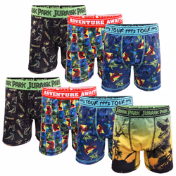 Jurassic World Boys Underwear Multipacks JurassicWorldRetro7pkAthBxrBr 6