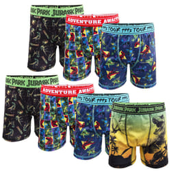 Jurassic World Boys Underwear Multipacks  JurassicWorldRetro7pkAthBxrBr  6