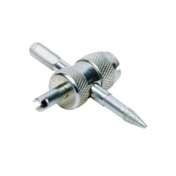 RoadPro  RP714 Tire Valve Tool 4-Way Valve Stem Tool Tire Maintenance and Repair Multi-Tool