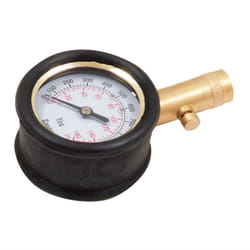 TIRE VALVE GAUGE W.DIAL & DURABLE HOUSIN