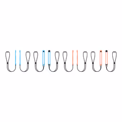 Nintendo Joy-Con 2 Straps (set of 2) Light Blue / Light Red