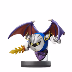 Nintendo amiibo Meta Knight, Interactive gaming figure, Nintendo Wii U, Amiibo, Multicolour, 42 g, 129 mm