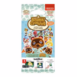 Nintendo Amiibo Carte Animal Crossing Serie 5, Card kit, Multicolour, Plastic, CE, 3 g, 70 mm