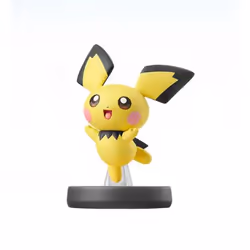 Nintendo Pichu, Black, Yellow, 42 g, 129 mm, 92 mm, 190 mm, 132 g