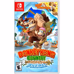 Nintendo Donkey Kong Country Tropical Freeze, Nintendo Switch, Multiplayer mode, E (Everyone)