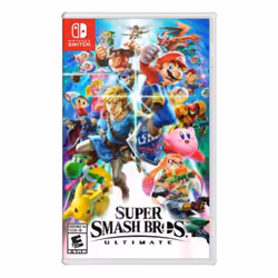 Nintendo Super Smash Bros. Ultimate, Switch, Nintendo Switch, Multiplayer mode, E10+ (Everyone 10+)
