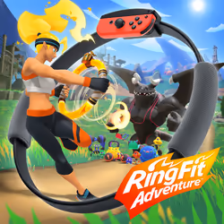 Nintendo HAC Ring Fit Adventure, Nintendo Switch, E10+ (Everyone 10+)