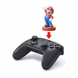 Nintendo Switch Pro Controller Black Bluetooth Gamepad Analogue / Digital Nintendo Switch, PC - Additional view 4
