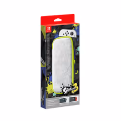 Nintendo Switch Carrying Case & Screen Protector Splatoon 3 Edition