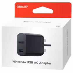 Nintendo USB Power Adapter power adapter/inverter Indoor Black