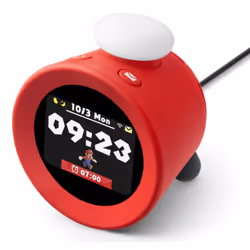 Nintendo 10013963 alarm clock Digital alarm clock Red