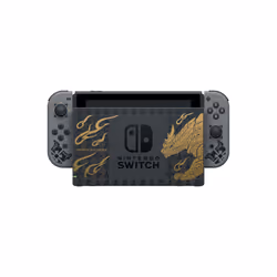 Nintendo Monster Hunter Rise Edition portable game console 15.8 cm (6.2") 32 GB Touchscreen Wi-Fi Grey - Additional view 2