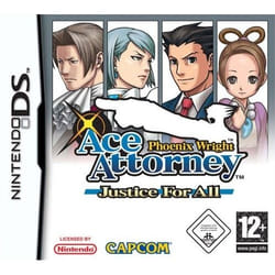 Nintendo Phoenix Wright: Ace Attorney Justice for All Italian Nintendo DS