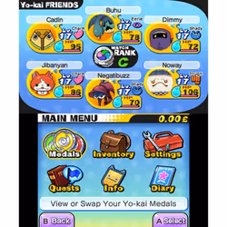 Yo-Kai Watch Nintendo 3DS Game