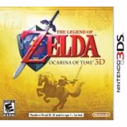 Nintendo The Legend of Zelda: Ocarina of Time 3D, Nintendo 3DS, E10+ (Everyone 10+)