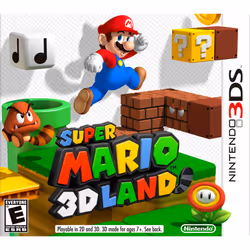 Nintendo Super Mario 3D Land, 3DS, Nintendo 3DS, E (Everyone)
