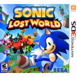 Nintendo Sonic Lost World, 3DS, Nintendo 3DS, E10+ (Everyone 10+), Physical media