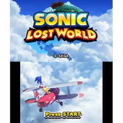 Nintendo Sonic Lost World, 3DS Standard English Nintendo 3DS