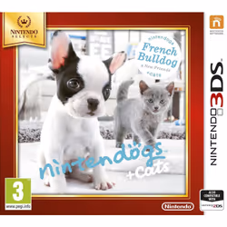 Nintendo Nintendogs + Cats Bouledogue Français - Selects, Nintendo 3DS, E (Everyone), Physical media