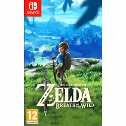 Nintendo The Legend of Zelda : Breath of the Wild, Nintendo Switch, E10+ (Everyone 10+), Physical media