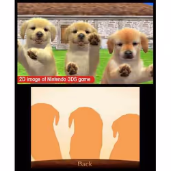 Nintendo Ninten Dogs + Cats: Golden Retriever & New Friends Nintendo 3DS
