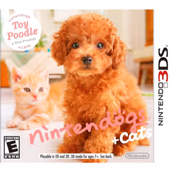 Nintendo Nintendogs + Cats Caniche Toy, Nintendo 3DS, E (Everyone), Physical media