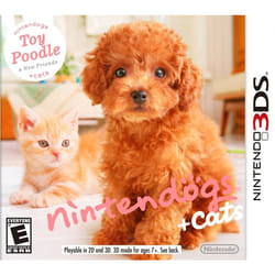 Nintendo Nintendogs + Cats Caniche Toy Standard German, English, Spanish, French, Italian, Dutch, Portuguese, Russian Nintendo 3DS