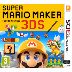 Nintendo Super Mario Maker for 3DS, Nintendo 3DS, Multiplayer mode, E (Everyone), Physical media