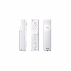 Official Nintendo Wii Remote Wireless Controller Black Or White - White