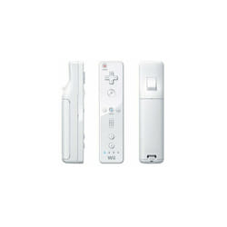 Official Nintendo Wii Remote Wireless Controller Black Or White - White