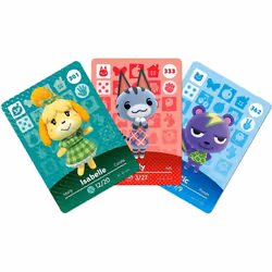 Nintendo Animal Crossing amiibo cards Series 3 (6-Pack) - Nintendo Wii U