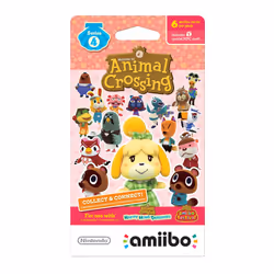 Nintendo Animal Crossing amiibo Cards Series 4 (6-Pack) - Nintendo Wii U