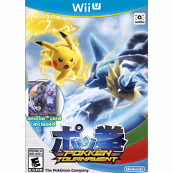 BANDAI NAMCO Entertainment Pokkén Tournament + 1 amiibo card Bundle German, English, Spanish, French, Italian Wii U