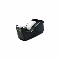 Scotch Desktop Tape Dispenser Black Two-Tone 1 Dispenser/Pack C60-BK