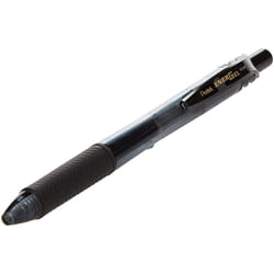Pentel BL107A EnerGel X Roller Ball Retractable Gel Pen  Black  Dozen BL107-A