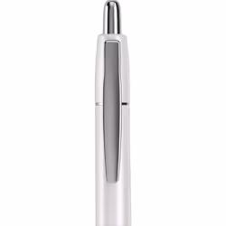 PILOT Axiom Collection Retractable Ballpoint Pen  Pearl White Barrel  Blue Ink  Medium Point (90063)