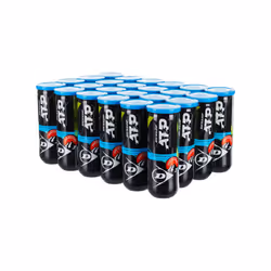 Dunlop Sports ATP Championship Extra Duty HIGH Altitude Tennis Balls - Case of 24 cans (72 Balls)