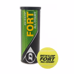 Dunlop Fort All Court Tennis Balls Tube of 3