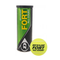 Dunlop Fort All Court Tennis Balls Tube of 3