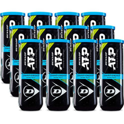 Dunlop Sports ATP Championship Extra Duty Tennis Balls  12 x 3-Ball cans