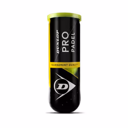Dunlop Sports Dunlop Pro Padel  3-ball can  Yellow