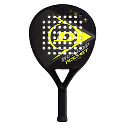 Dunlop Sports Rocket Ultra Padel Racket  BlackYellow