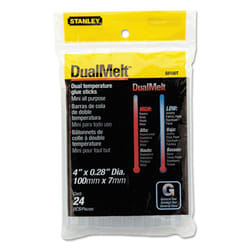 Stanley Hand Tools GS10DT Mini Dualmelt Glue Sticks 24 Count